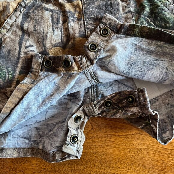 Carhartt ripstop camo overall shorts 6m - Picture 8 of 10